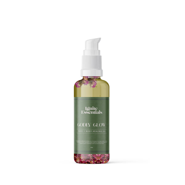 Godly Glow Turmeric & Vitamin E , Face & Body Healing Oil